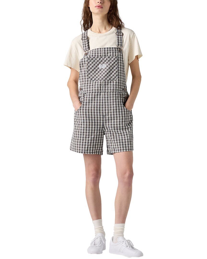

Шорты Levi's Utility Milo Plaid Short Shortall Jean, мультиколор
