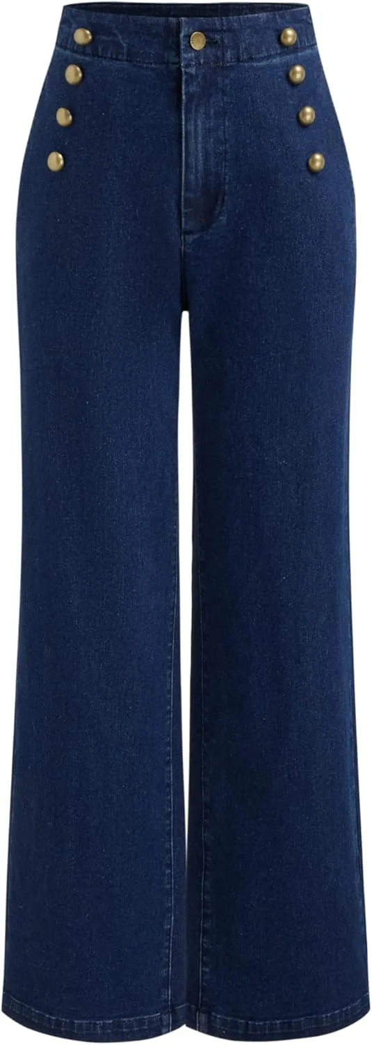 

Cider женские джинсы wide leg high waist