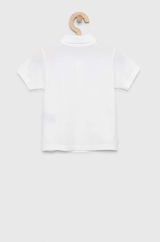 Рубашка-поло из детской шерсти United Colors of Benetton, бежевый — фото 3