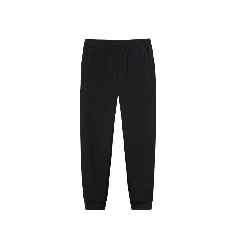 

Разнообразие тренировочной коллекции вязаные спортивные штаны men's ANTA, черный