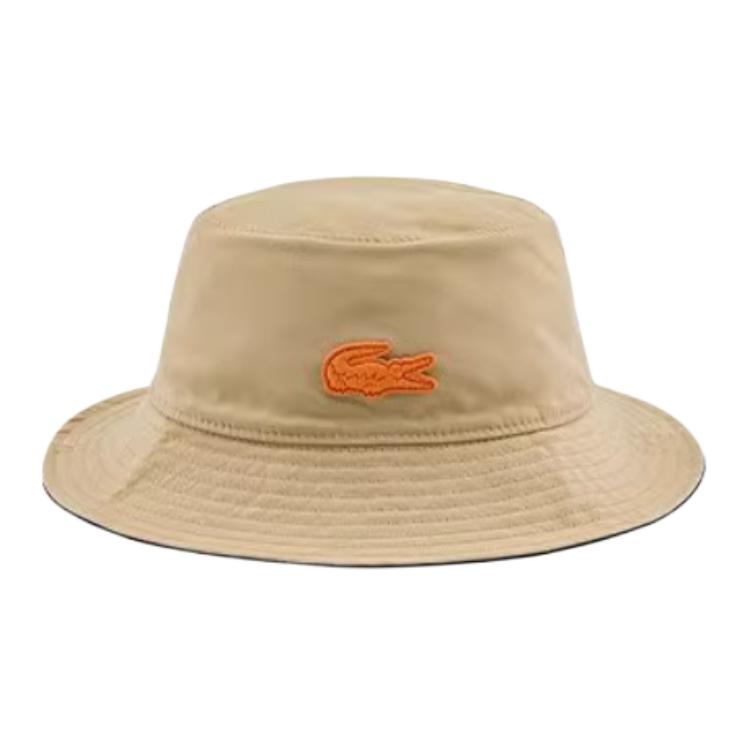 

LACOSTE Хлопковая панама унисекс цвета хаки, Khaki