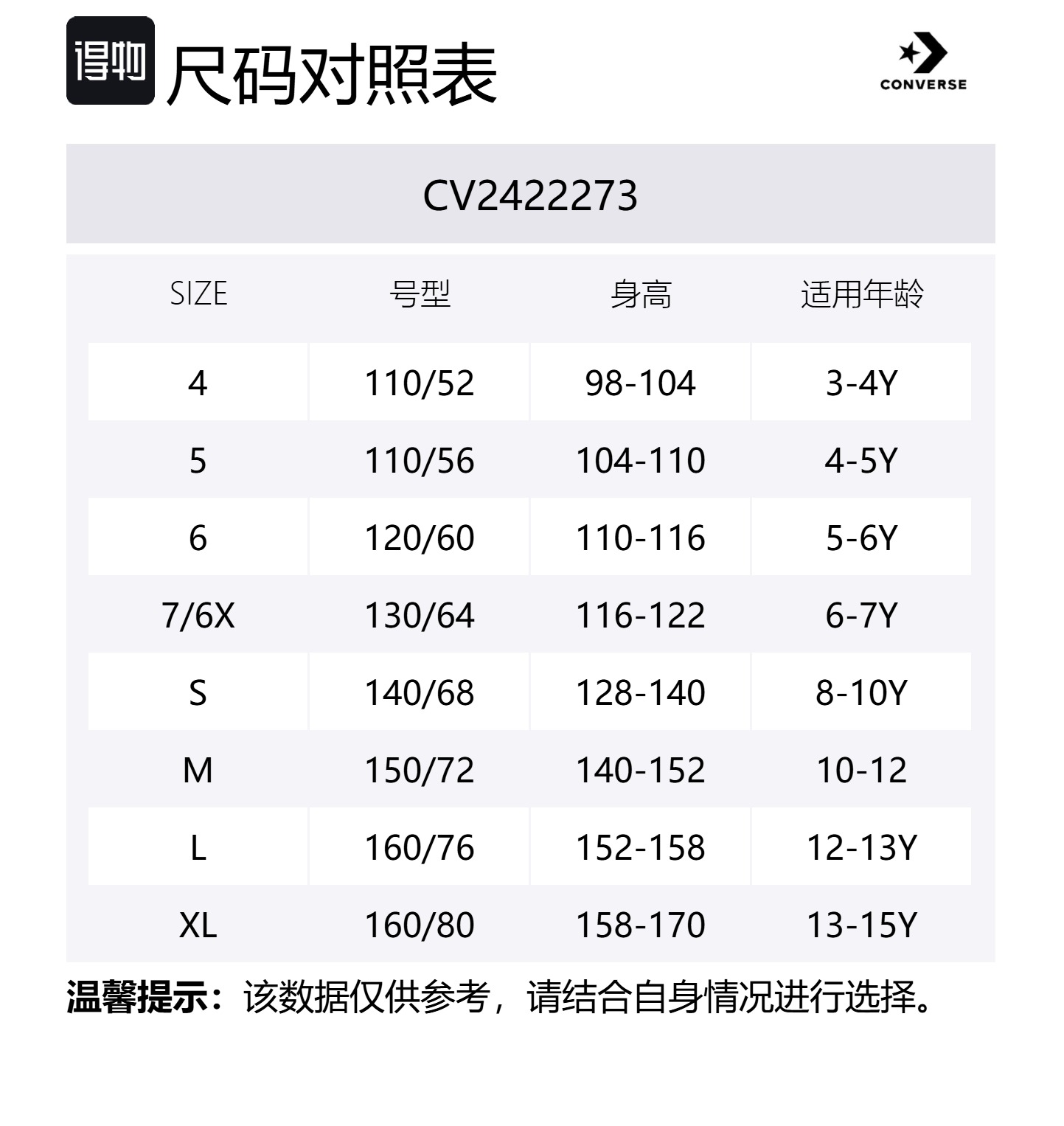 Повседневная спортивная одежда для детей 3-7 лет Converse, белый — фото 2