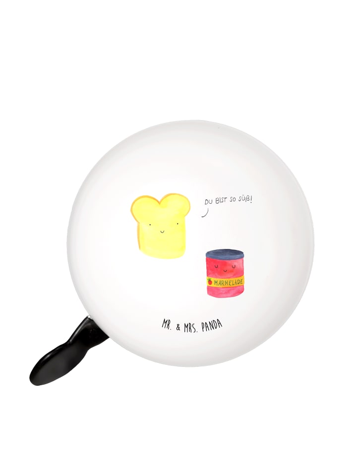 

Mr. & Mrs. Panda Велосипедный звонок, тост, варенье, никаких слов, белым цветом