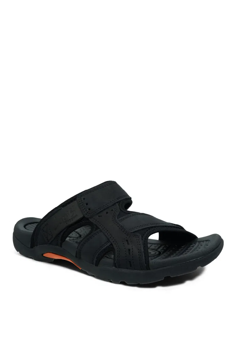 Мужские сандалии, slip-on, искусственная кожа, модель 250441264 Louis Cuppers, черный — фото 2