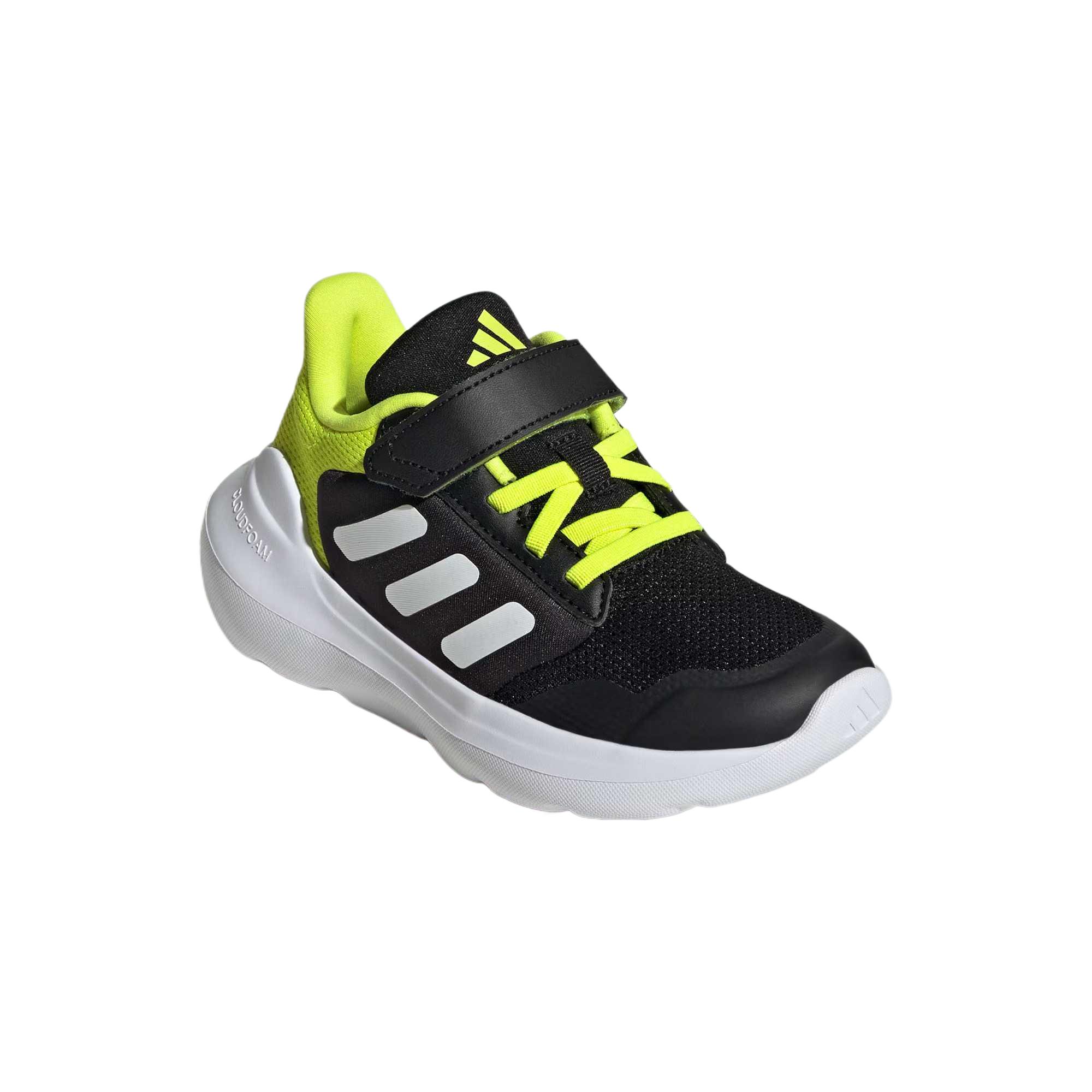 Кроссовки Tensaur Run 3.0 для детей, устойчивые к истиранию Adidas, черный/белый/желтый — фото 4
