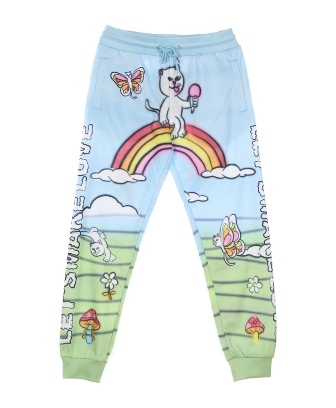 

Многослойные флисовые спортивные штаны с эластичным поясом Ripndip, мультиколор