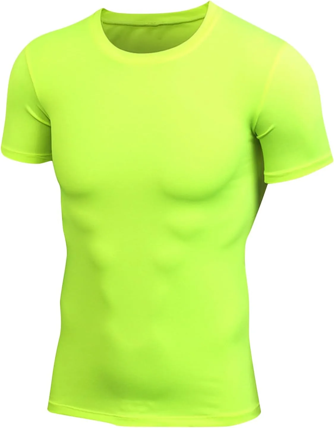 

Мужская футболка с коротким рукавом Compression Shirt - быстросохнущая, эластичная для тренировок