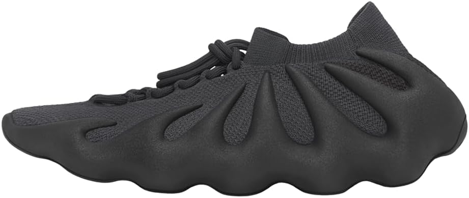 Мужские кроссовки adidas Yeezy 450 на шнуровке, черный — фото 2
