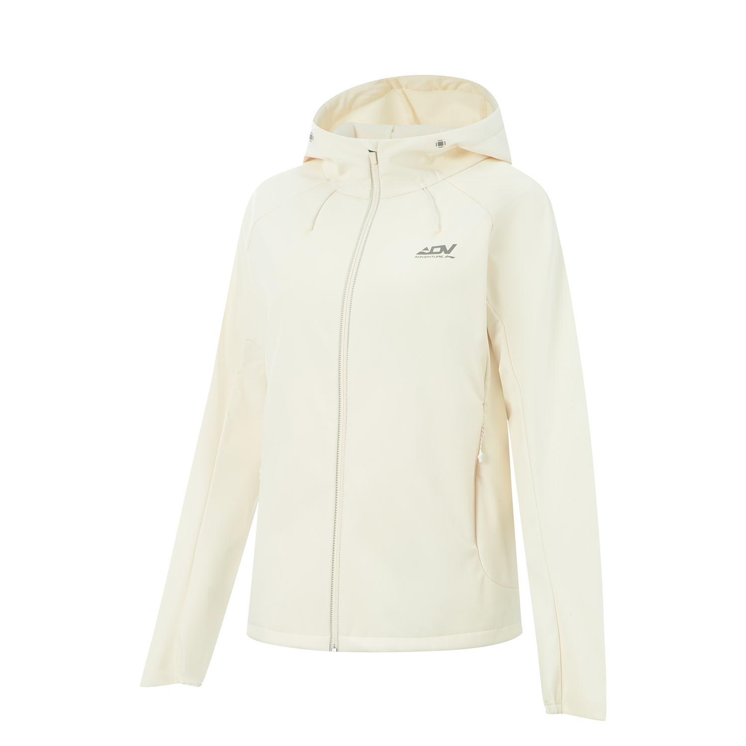 

LINING Женская куртка софтшелл, Ecru