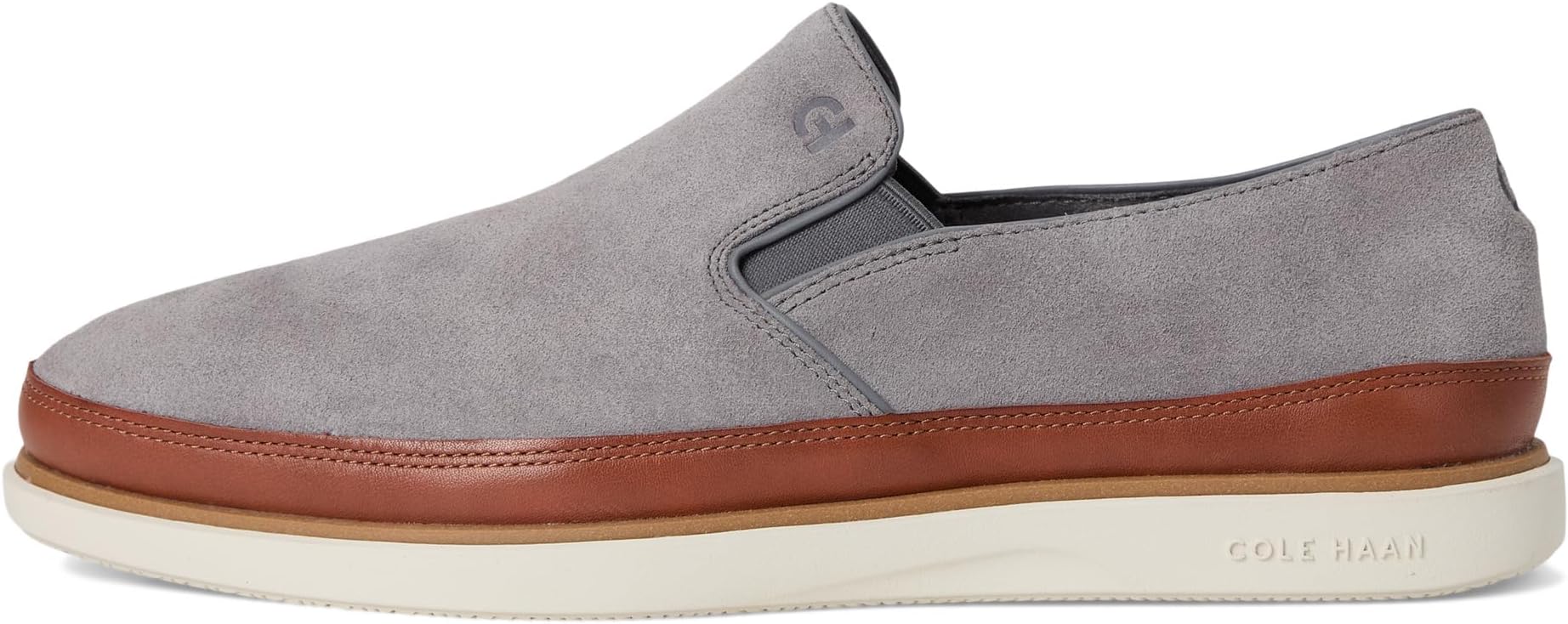 Кроссовки Cole Haan Grandpro Strawspoint Twin Gore, Quiet Shade/Dark Sequoia/Ivory — фото 4