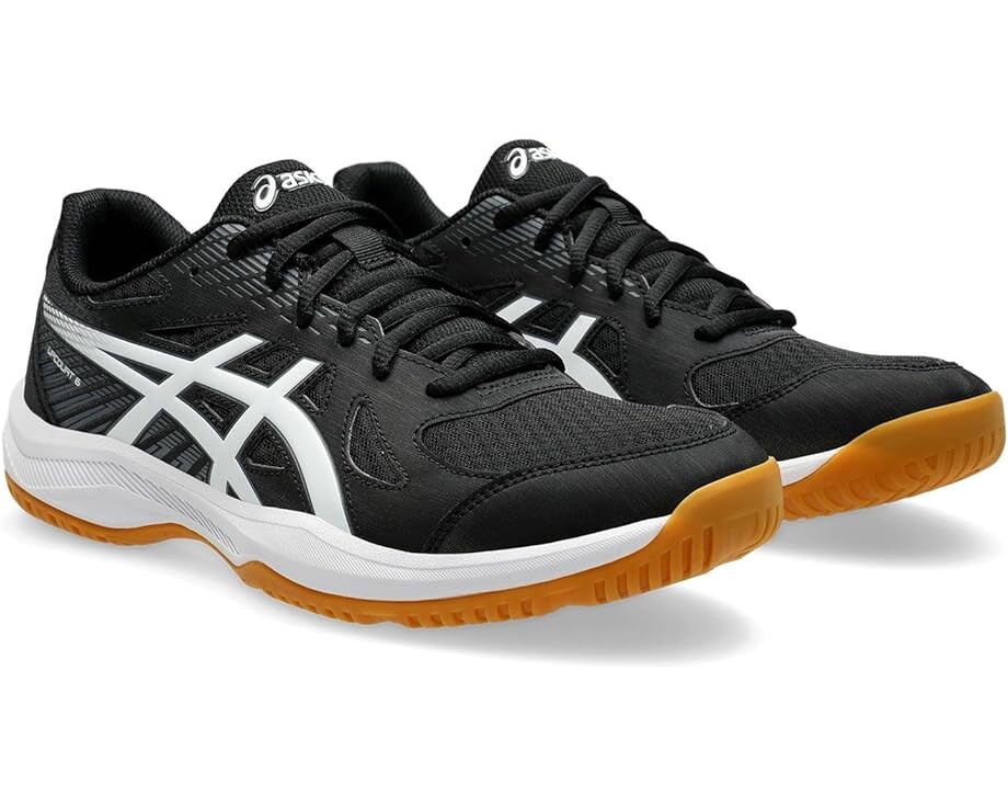 

Кроссовки ASICS Upcourt 6 Volleyball Shoe, черный/белый