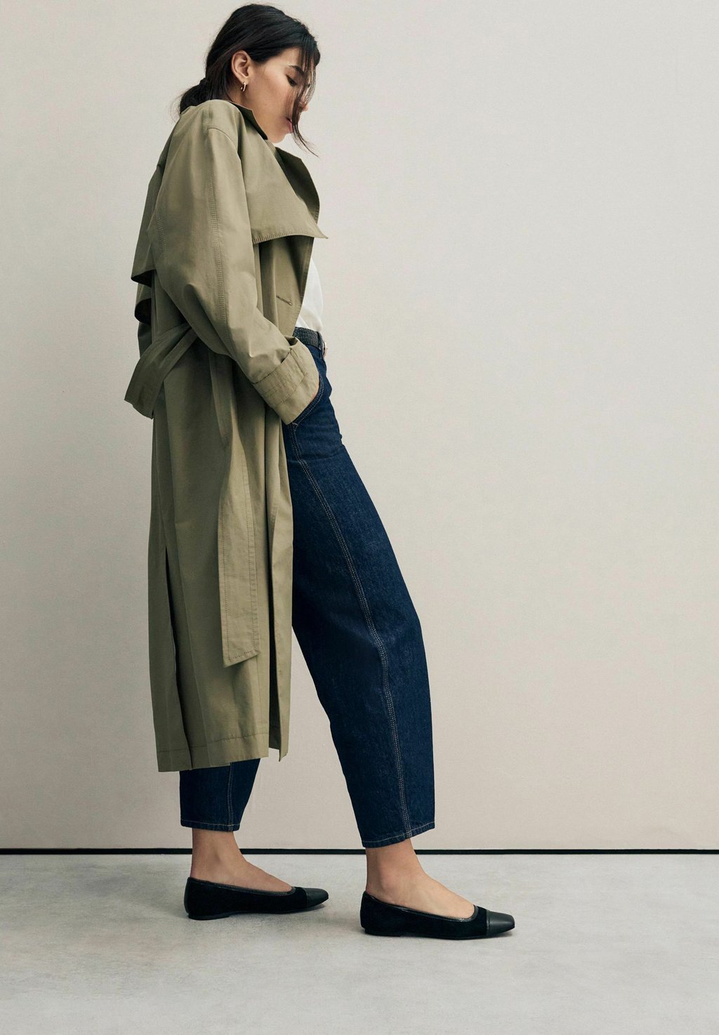 Балетки REGULAR FIT - FOREVER COMFORT SQUARE TOE Next, черный