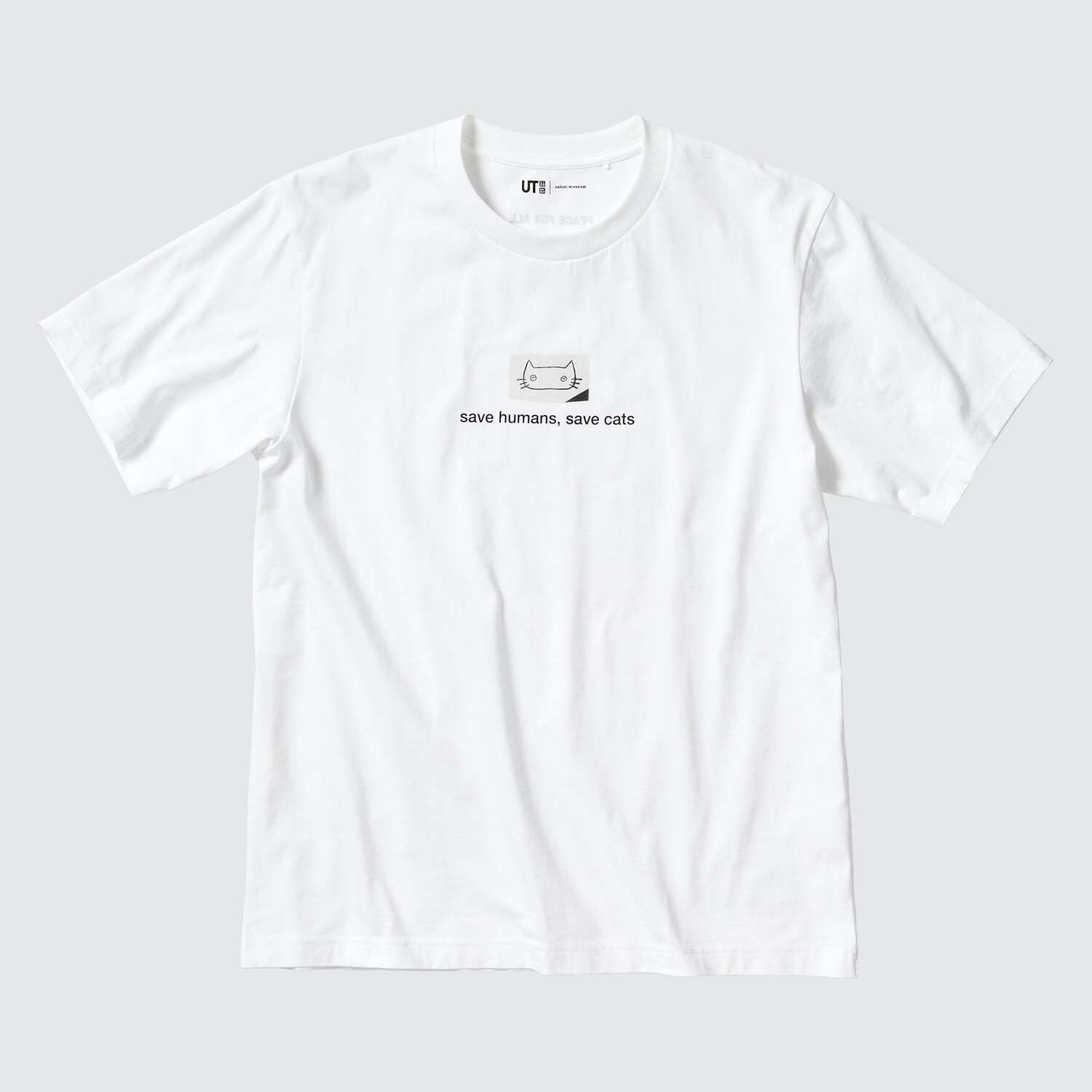 Футболка Uniqlo Peace For All Haruki Murakami — фото 2