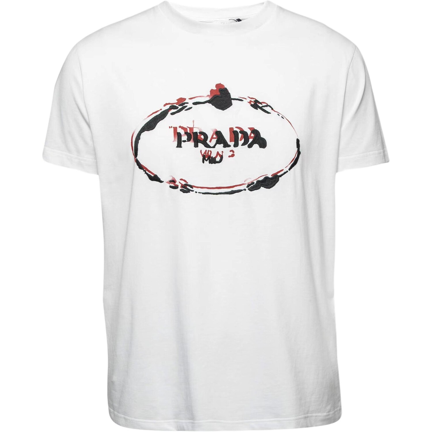 

Футболка мужская белая Prada, белый