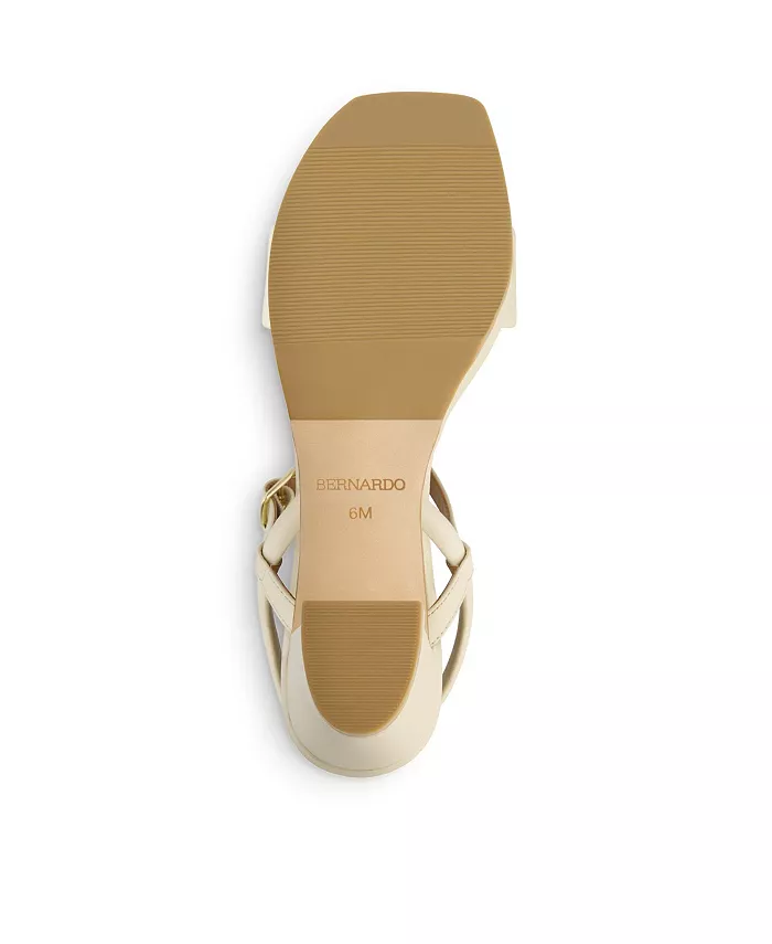 Бернардо Канто Платформа Сандалии Bernardo Footwear, коричневый/бежевый — фото 2