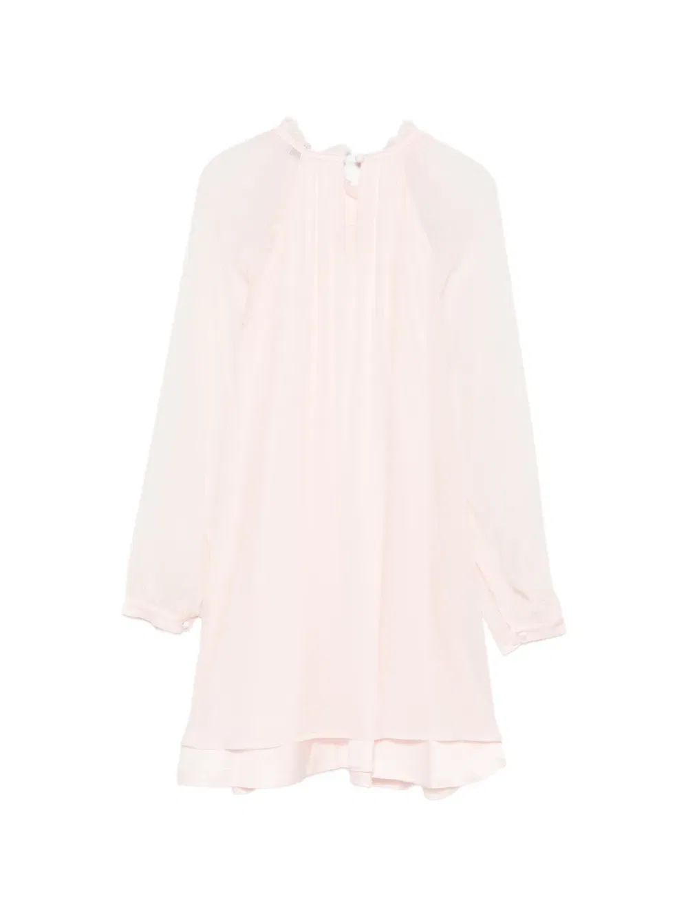 Платье с оборками и цветочным принтом Alberta Ferretti Kids, розовый — фото 2