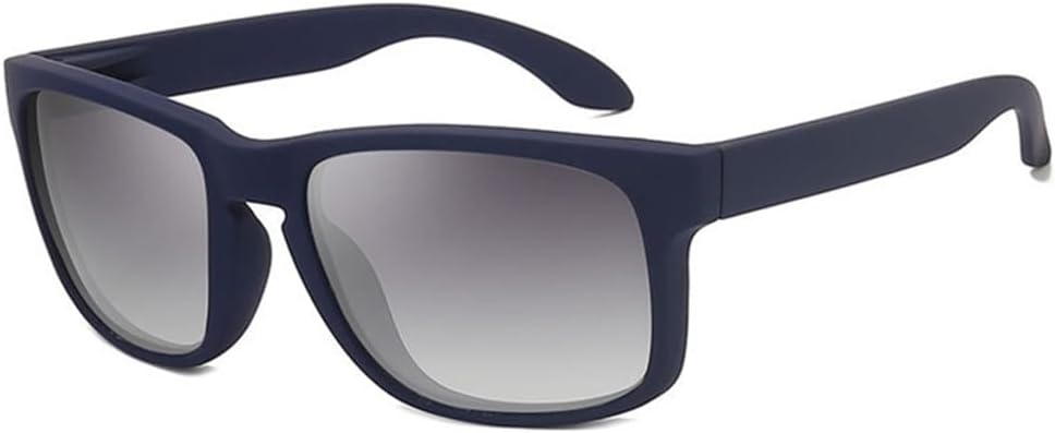 

Классические поляризованные солнцезащитные очки для мужчин, винтажные пластиковые, мужские и женские, черные, для активного отдыха и спорта, защита от УФ-излучения UV400 VFDHN, Blue Grey