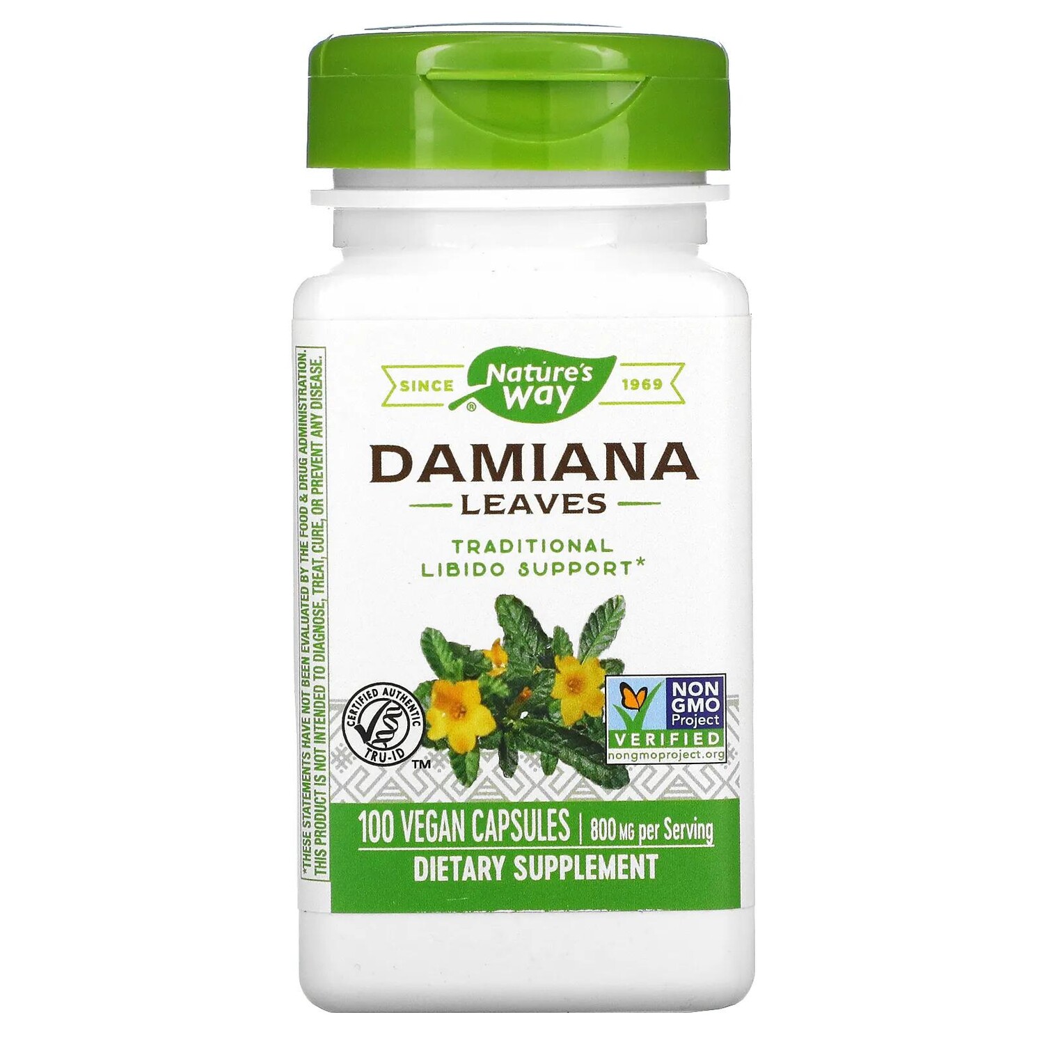 

Nature's Way Листья дамианы 100 капсул