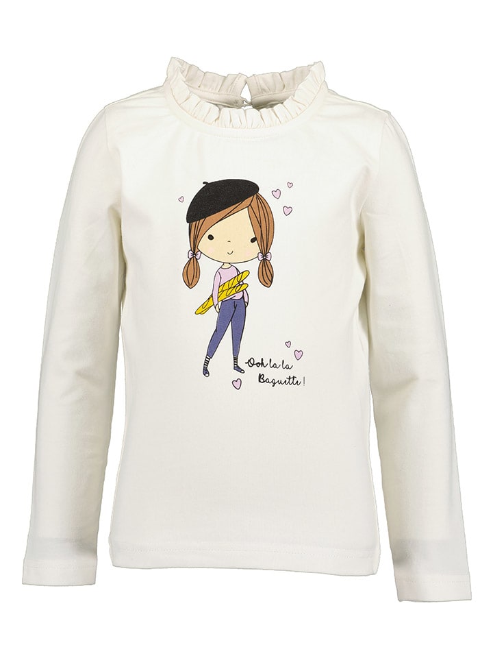 

Blue Seven Белая футболка с длинными рукавами