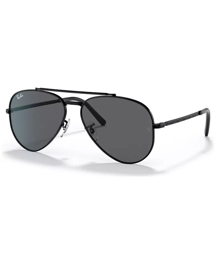 

Солнцезащитные очки унисекс, RB3625 NEW AVIATOR Ray-Ban, черный