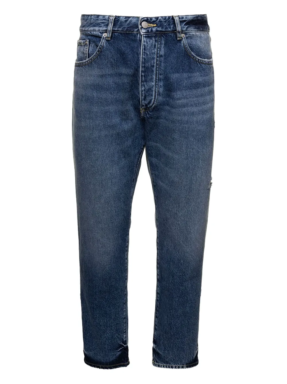 

Джинсы прямого кроя ICON DENIM, синий