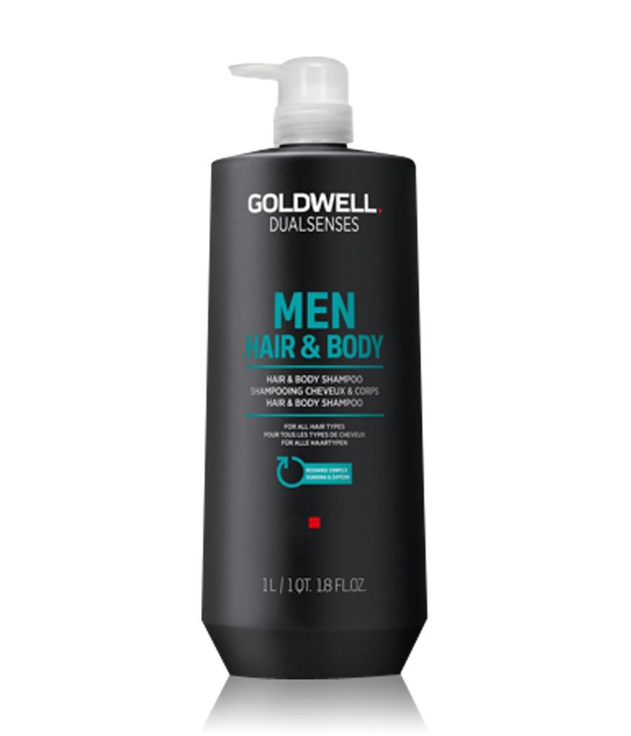 

Шампунь для волос Goldwell Dualsenses Men Hair & Body Shampoo, 1000 ml