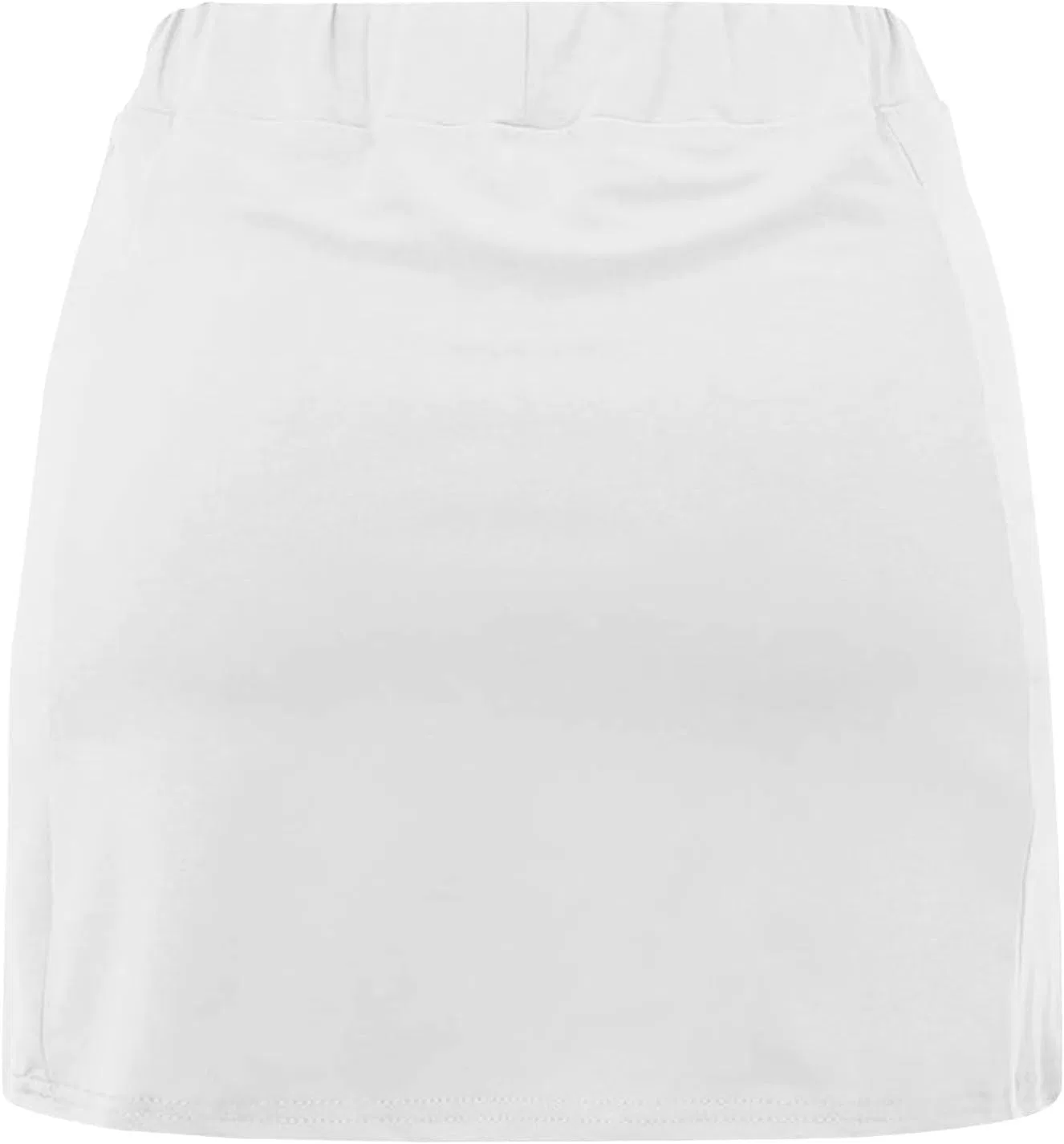 Спортивная юбка-шорты женская, Athletic Skorts, белый — фото 3