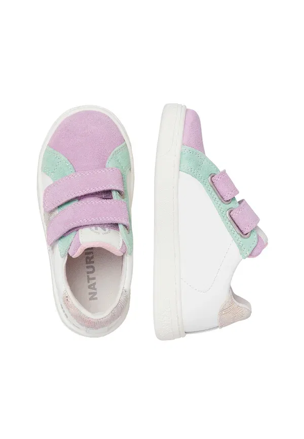 Пинетки Pinn vl. baby shoes Naturino, розово-сиреневый — фото 3