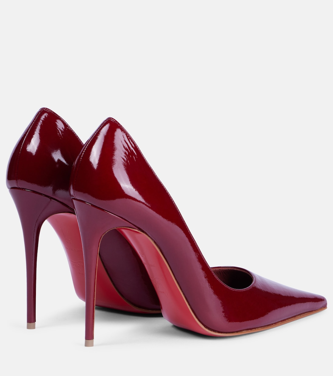 Туфли-лодочки Kate Max из лаковой кожи Christian Louboutin, Brownie — фото 2