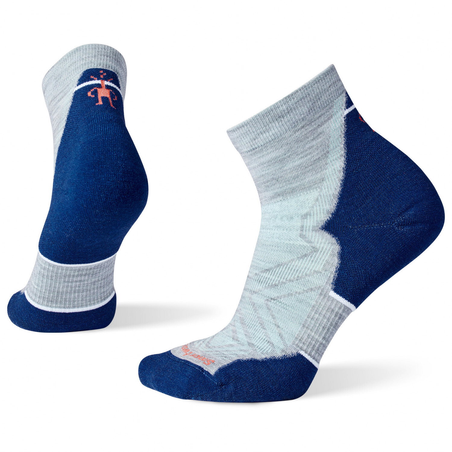 

Носки для бега Smartwool Run Targeted Cushion Ankle, цвет Light Gray