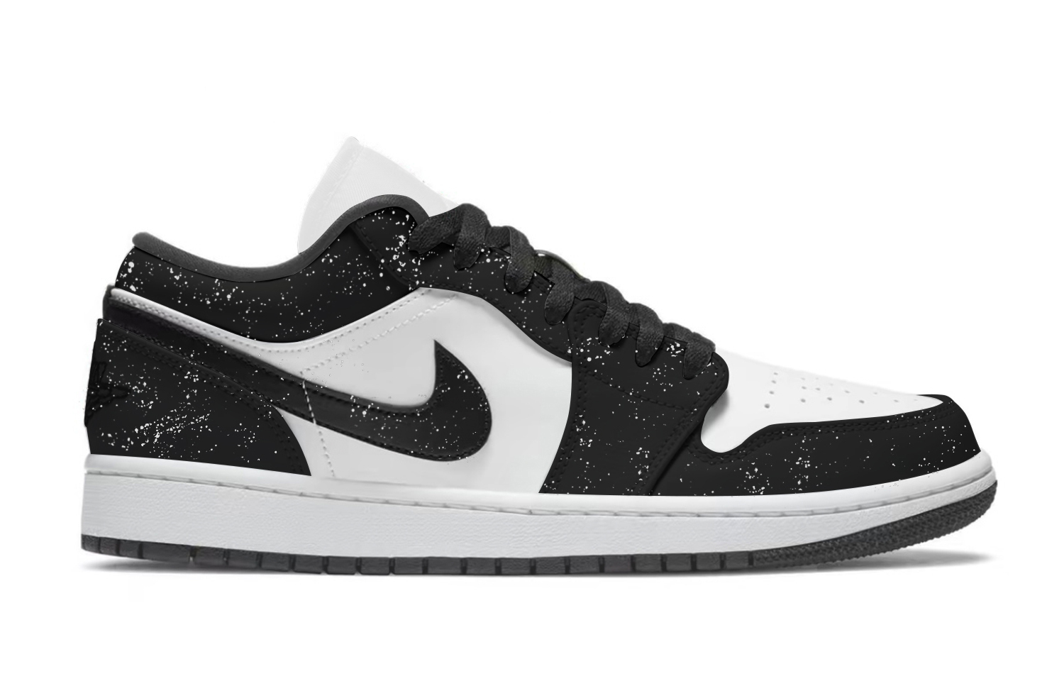 Jordan Air 1 Star Track Golden Star синтетическая кожа устойчивая к истиранию низкие детские баскетбольные кроссовки — фото 3