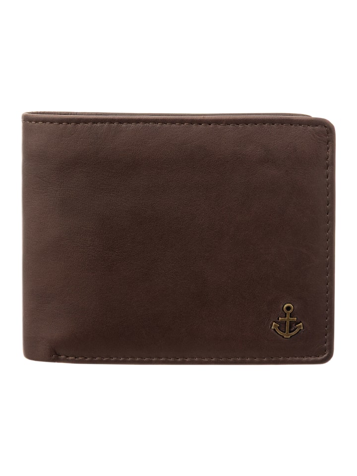 

Harbour 2nd Кошелек SL.14531 Lorenzo из кожи, горизонтальный формат, коричневый