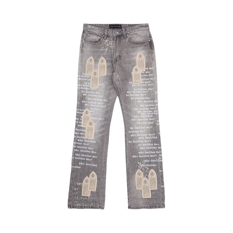

Брюки Who Decides War Scripture Denim, Vintage Grey
