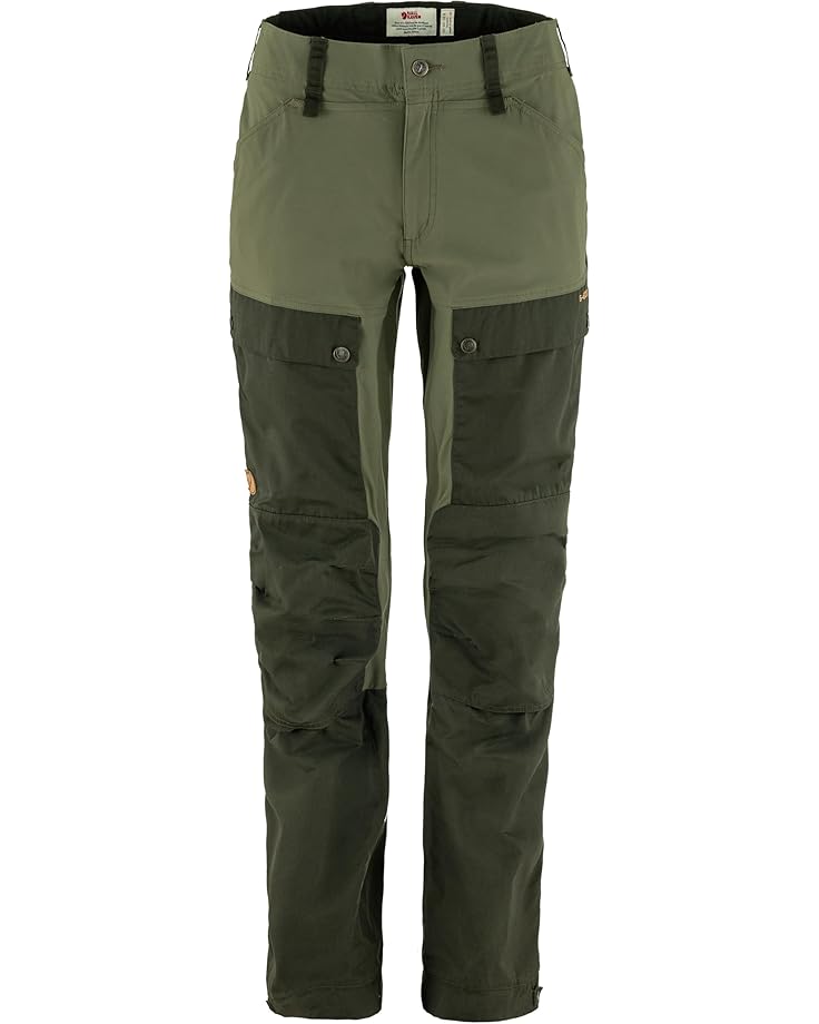 

Брюки Fjällräven Keb Trousers Curved, цвет Deep Forest/Laurel Green
