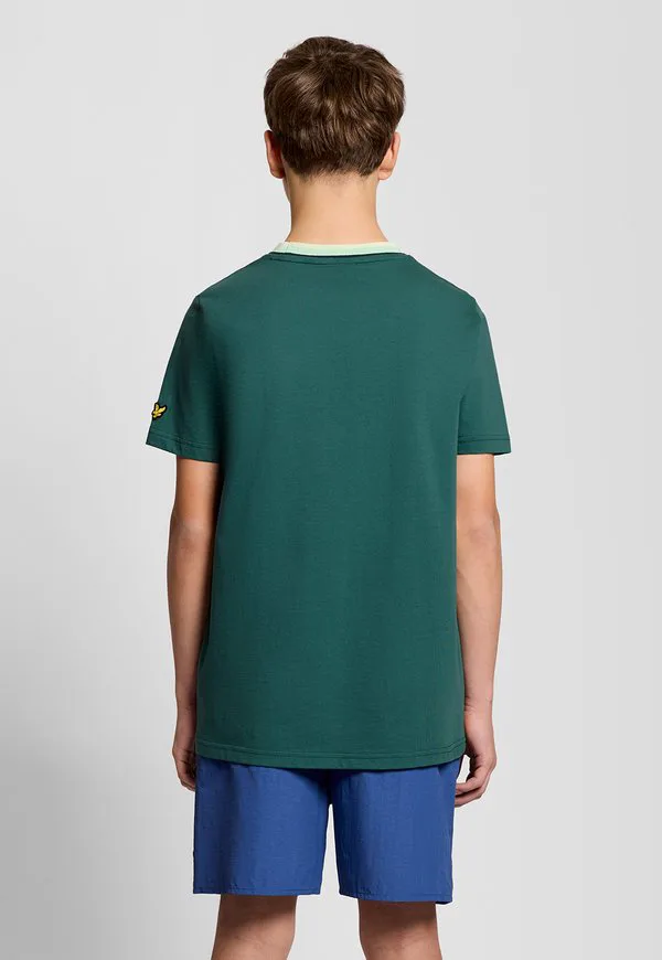 Базовая футболка с логотипом, нанесенным методом тиснения. Lyle & Scott, Everglade — фото 3