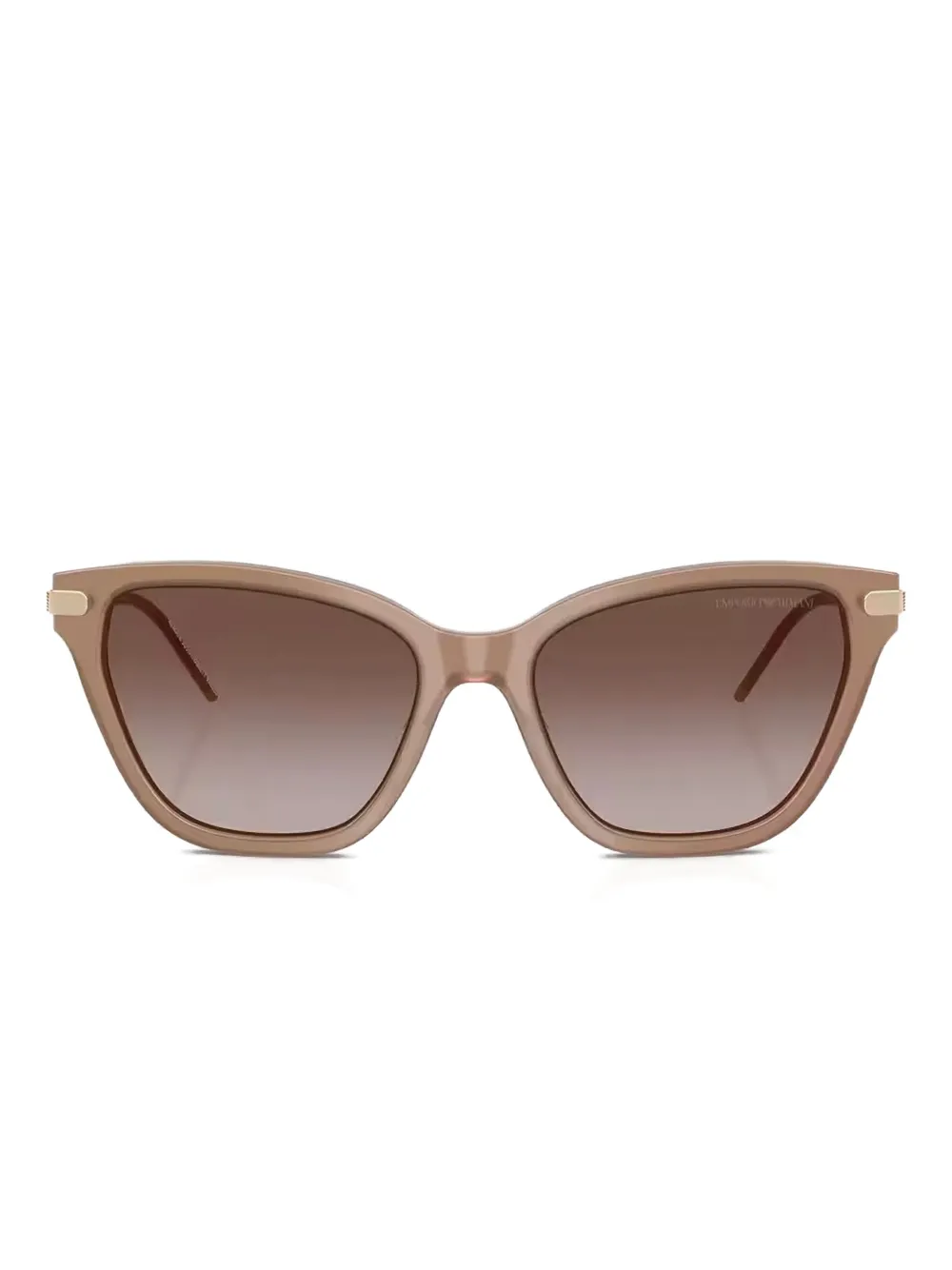 

Солнцезащитные очки в оправе 'кошачий глаз' Emporio Armani, золотой