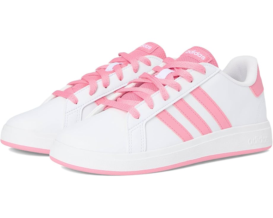 

Кроссовки adidas Kids Grand Court 2.0 Shoes, цвет White/Bliss Pink/Black