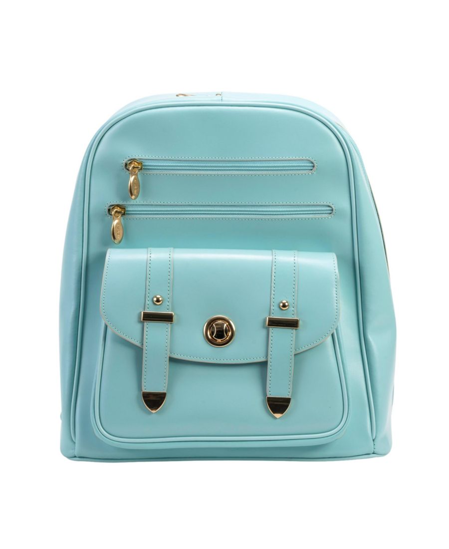 

Рюкзак для ноутбука и планшета Robbins из кожи для деловых поездок McKlein, цвет aqua blue, Синий, Рюкзак для ноутбука и планшета Robbins из кожи для деловых поездок McKlein, цвет aqua blue