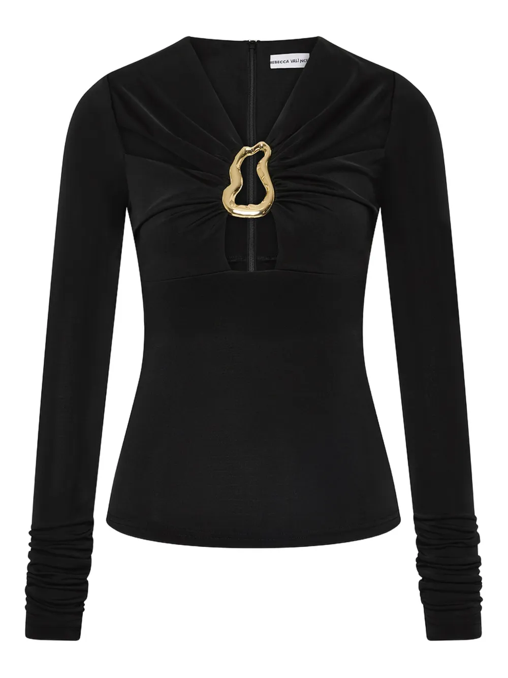 

Топ Mischa с вырезами Rebecca Vallance, черный