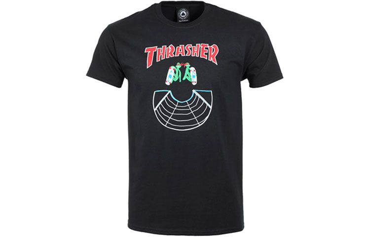 

Футболка унисекс черная американская версия Thrasher