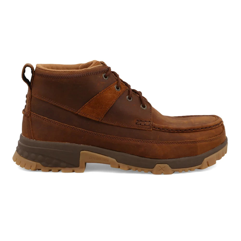 Мужские рабочие ботинки Twisted X Work MXCC004 Mossy Oak с композитным носком, модель ZAP455, коричневый — фото 2