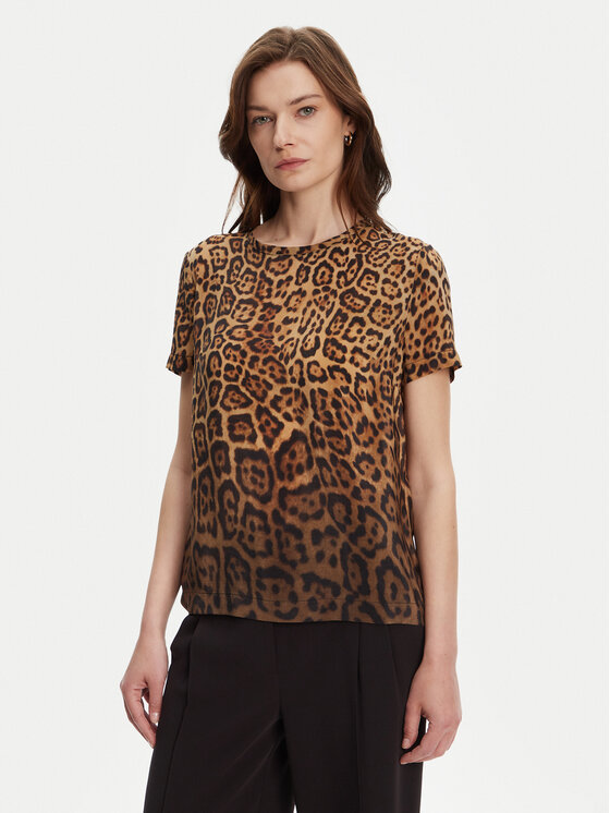 

Блузка обычного кроя 5YGH29 7320A Guess, коричневый