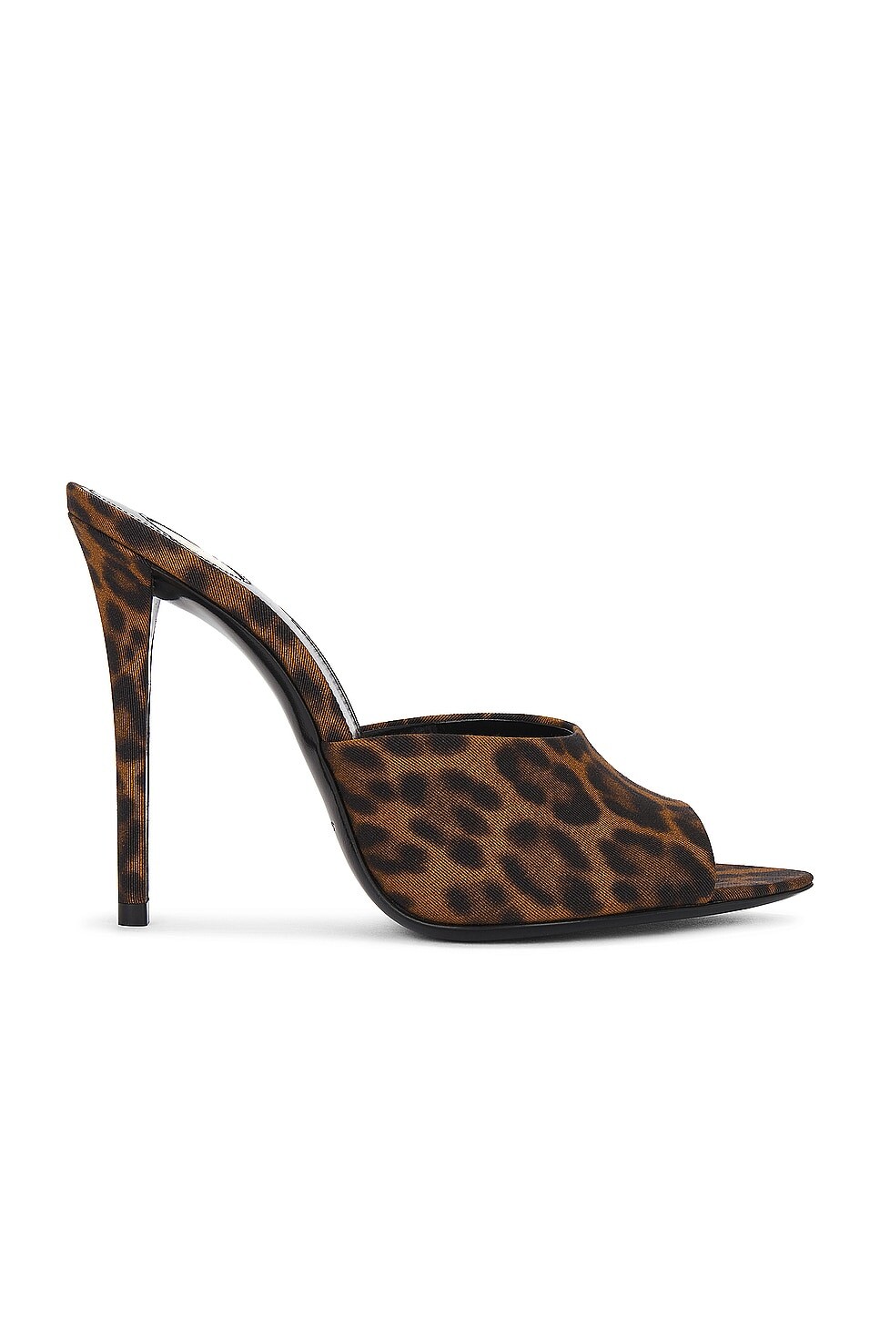 Сандалии Goldie с мюлями Saint Laurent, цвет Manto Naturale