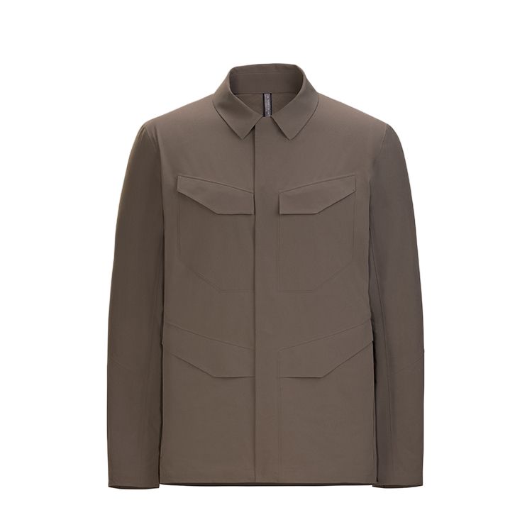 

Arcteryx Куртка Veilance Flap Pocket из нейлона, Earth Brown/Gnosis