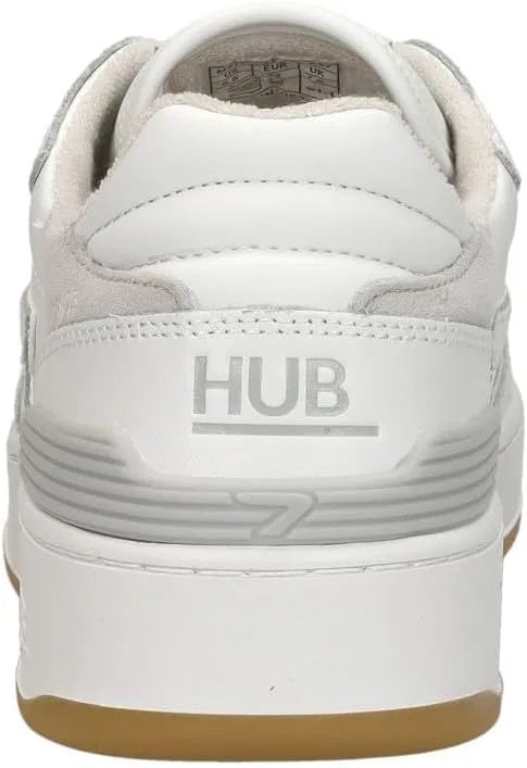 HUB - Мужские - Кроссовки - Smash L68 Men, Wht Wht Ice Wht Lt Gum — фото 3