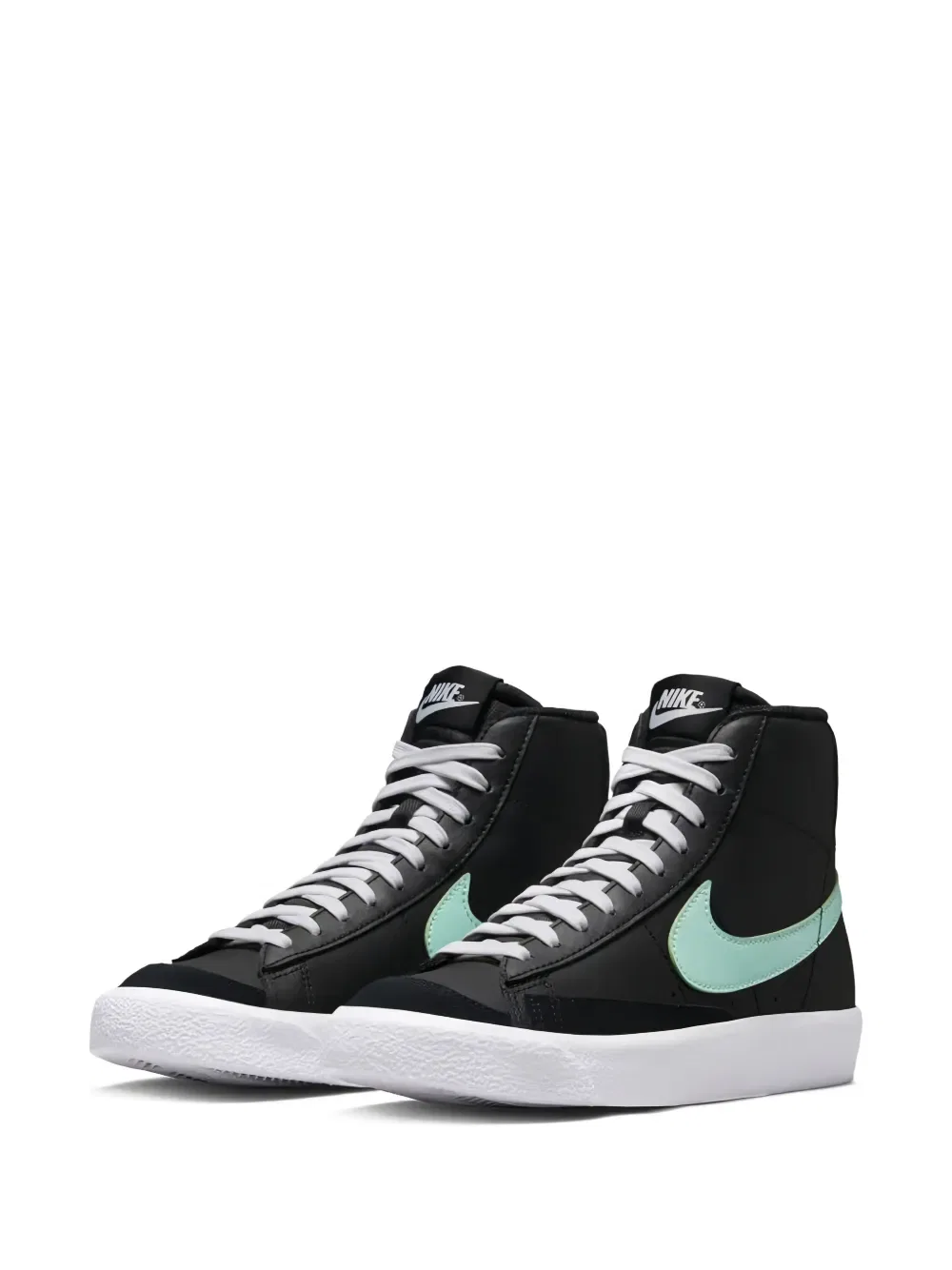 Кроссовки Blazer mid 77 Nike Kids, черный