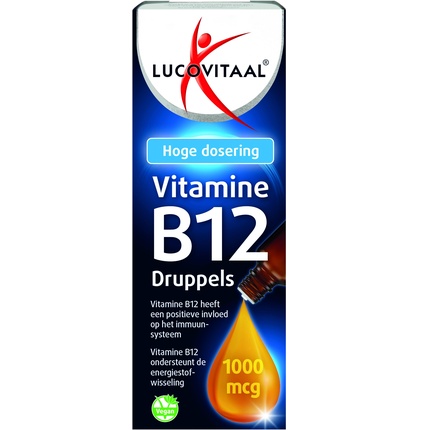 

Капли витамина B12 - незаменимая витаминная добавка Lucovitaal