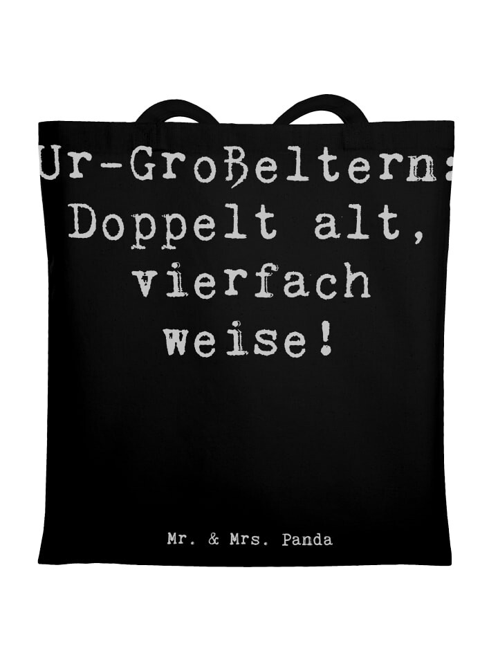 

Сумка для переноски Mr & Mrs Panda Ur Großeltern Weisheit, черный