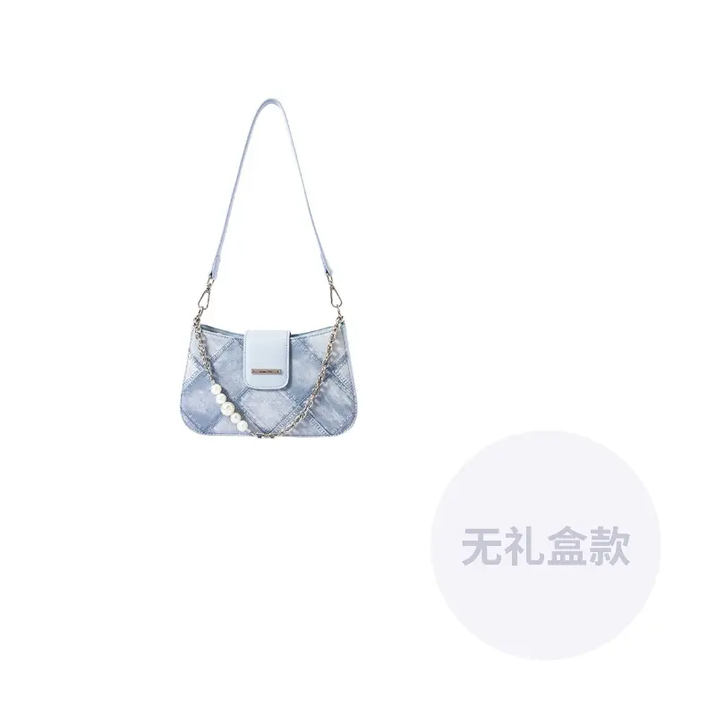 

SEM/R Синтетическая кожаная сумка через плечо, Style A Ice Blue