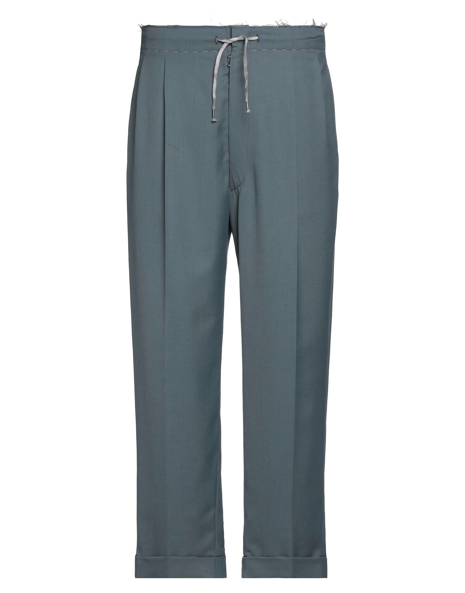 

Брюки Maison Margiela, свинцово-серый